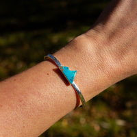 Campitos Turquoise Mountain Sterling Silver Cuff #2