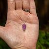16" Cobalto Calcite Sterling Silver Layering Necklace