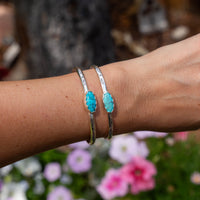 Campitos Stamped Sterling Silver Stacking Cuff #6