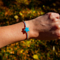 Campitos Turquoise Star Sterling Silver Cuff