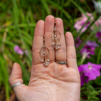 Herkimer Diamond 14k Gold-Filled Earrings