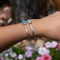 Campitos Stamped Sterling Silver Stacking Cuff #6
