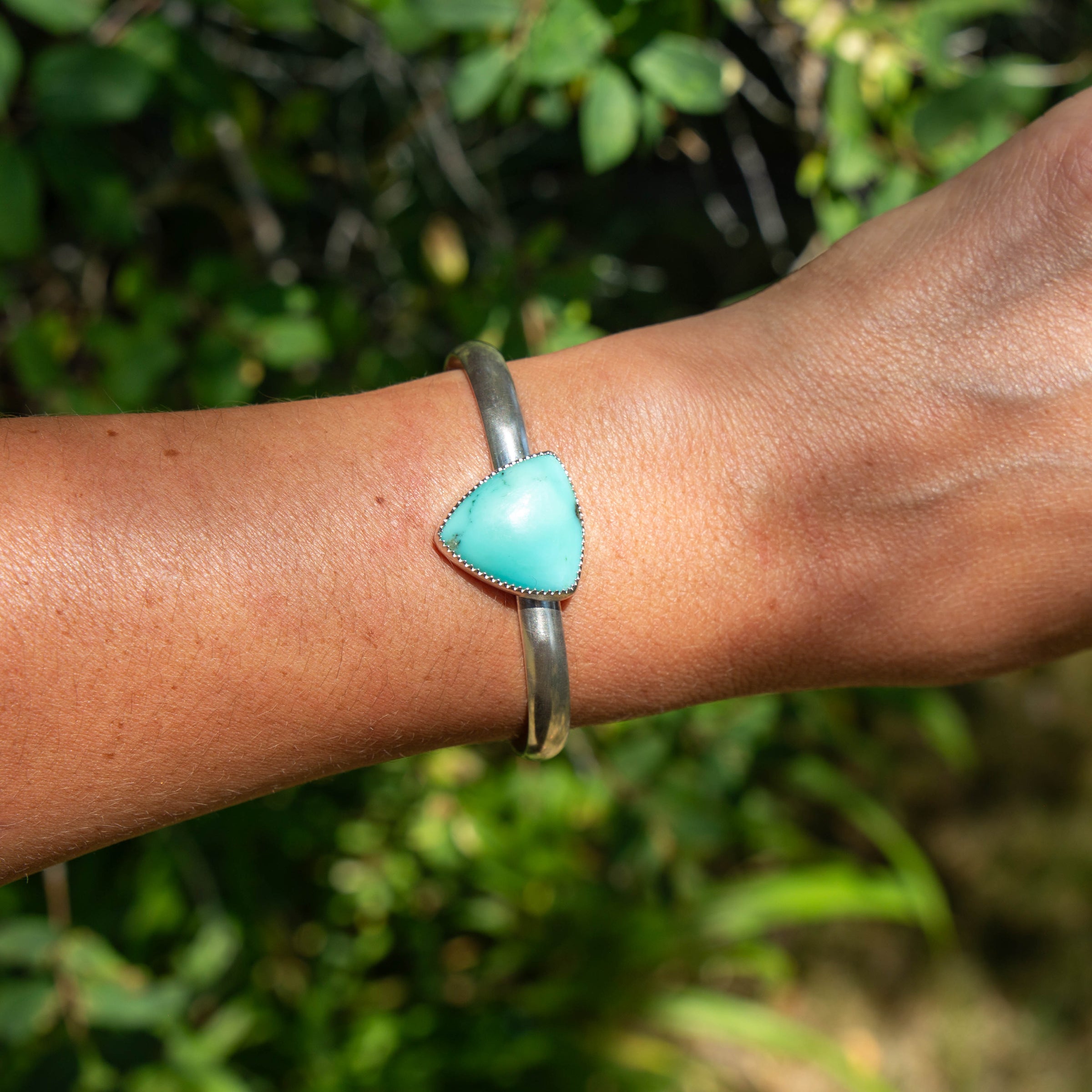 Campitos Turquoise Sterling Silver Cuff