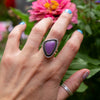 7.25 Phosphosiderite Sterling Silver Statement Ring (Size 7.25)