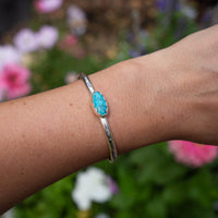 Campitos Stamped Sterling Silver Stacking Cuff #6