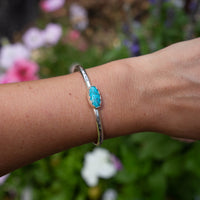 Campitos Stamped Sterling Silver Stacking Cuff #6