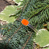 Carnelian Sterling Silver Cuff