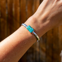 Kingman Turquoise Sterling Silver Cuff