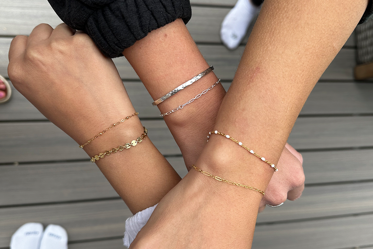 14k Gold-Filled Chain Permanent Bracelets