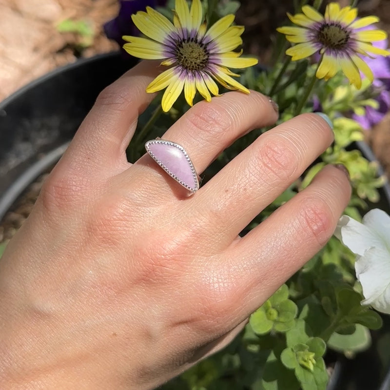 7.75 Phosphosiderite Sterling Silver Ring (Size 7.75)